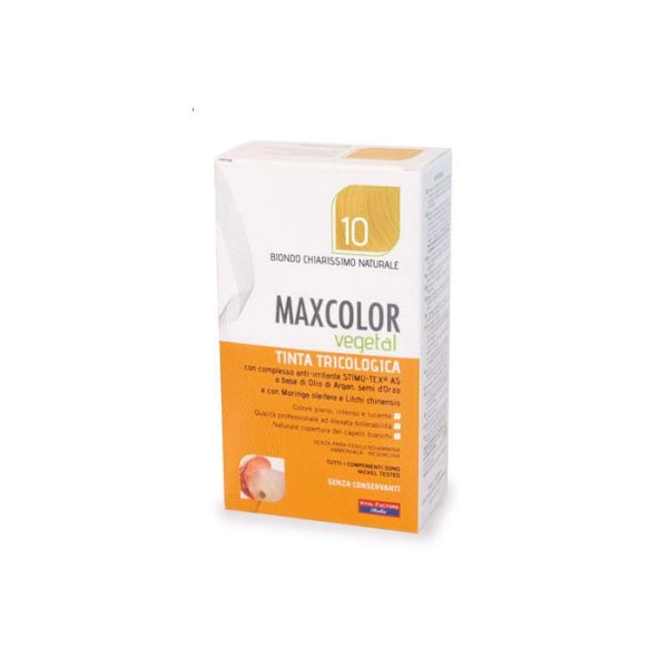maxcolor-vegetal-10-blond-deschis-10f.jpg Vopsea de Par MaxColor Vegetal 10 BLOND DESCHIS