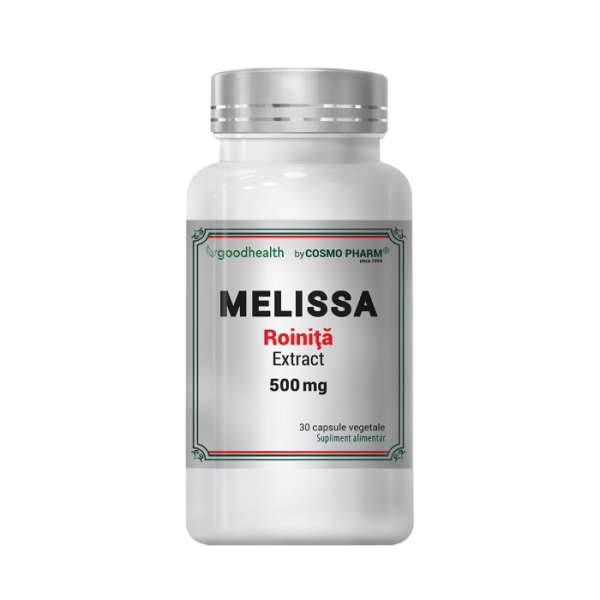 melissa-extract-500-mg-30-capsule-cosmo-pharm.png Melissa Extract, 500 mg, 30 capsule, Cosmo Pharm
