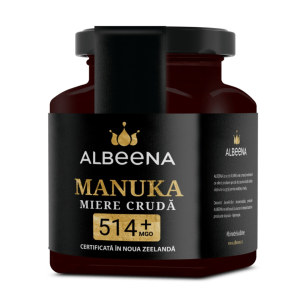 miere-de-manuka-cruda-mgo-514-200-g-albeena.png Miere de Manuka cruda, MGO 514+, 200 g, Albeena