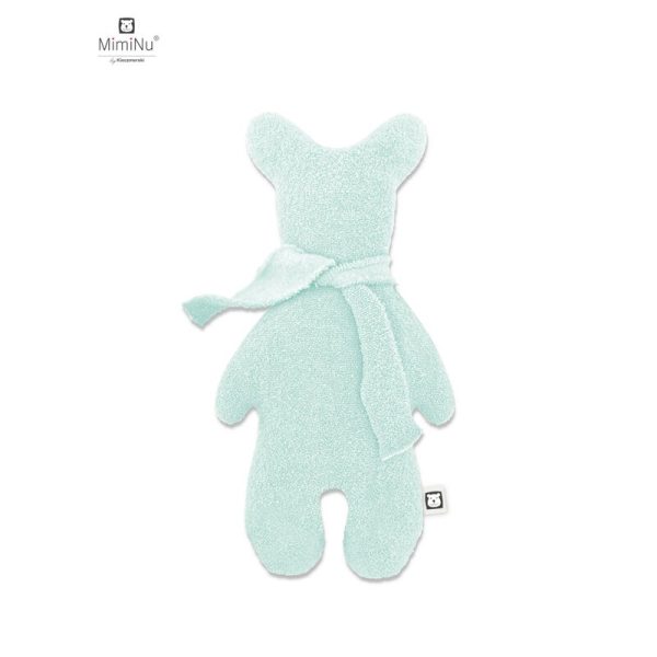 miminu-jucarie-textila-moale-pentru-bebelusi-bear-krzys-din-thermofrotte-dimensiune-31-x-17-cm-cold-mint-2332157-4.jpeg Jucarie textila, MimiNu, Bear Krzys, Pentru bebelusi, Moale, Din thermofrotte, Dimensiune 31 x 17 cm, Material certificat Oeko Tex Standard 100, Cold Mint