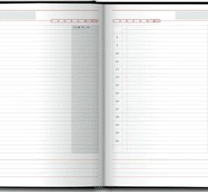 Agenda Brunnen nedatată 14,5x20,6cm, Mirador albastru