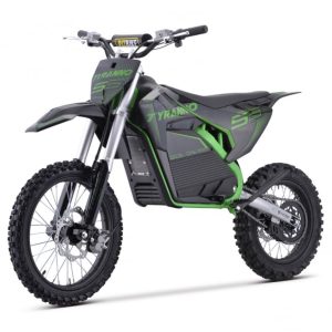 Motocicleta electrica E-Dirtbike Tyranno 2000W 19 16 72V 30Ah Lithiu ION, culoare verde