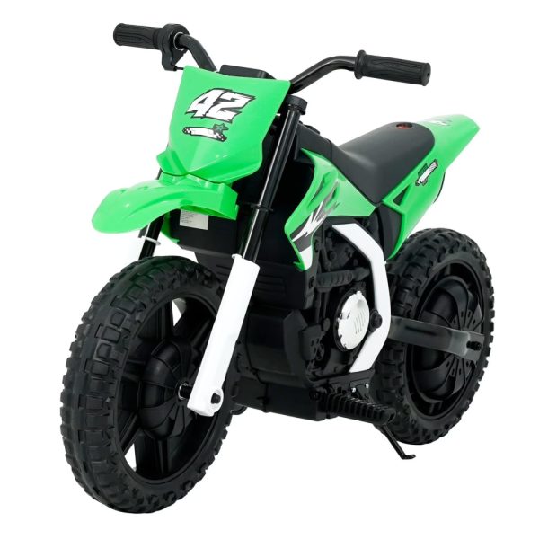 Motocicleta electrica pentru copii, Kinderauto BalanceBike 350W 24V, culoare verde