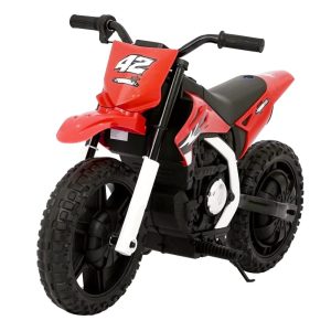 Motocicleta electrica pentru copii, Kinderauto BalanceBike 350W 24V, culoare rosie