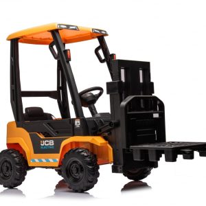 Motostivuitor electric pentru copii, licenta JCB 70W, 12V, echipat STANDARD, galben