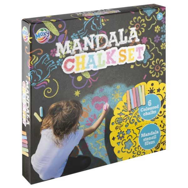 n00006265_001w_8715427062655.jpg Set creta colorata cu sablon, Grafix, Mandala