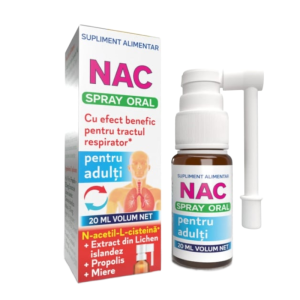 Spray oral pentru adulti NAC, 20ml, Justin Pharma