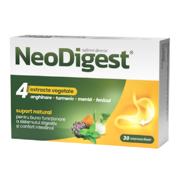 neodigest-30comprimate-aflofarm.png NeoDigest, 30 comprimate, Aflofarm
