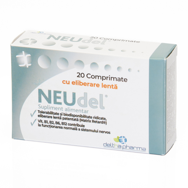 neudel-20-comprimate-deltha-pharma.png Neudel, 20 comprimate, Novo Pharma