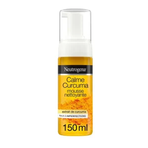 neutrogena-spuma-curatare-fata-150ml-calm-turmeric.webp Neutrogena Spuma de curatare pentru fata 150 ml Calm Turmeric