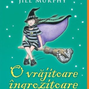 O vrăjitoare îngrozitoare zboară la mare