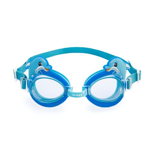 Ochelari de inot pentru copii,delfin Gri, 3-6 ani