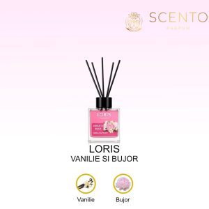 Odorizant camera - Loris Vanilie si Bujor - 100ml