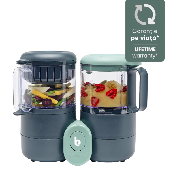 Babymoov - Robot de gatit pentru bebelusi Nutribaby ONE multifunctional 4 in 1