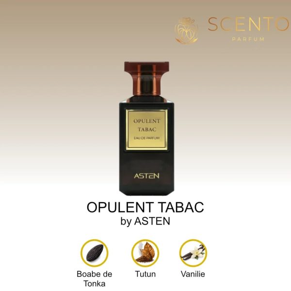 Opulent Tabac by Asten, apa de parfum, 80 ml, unisex - Original Dubai