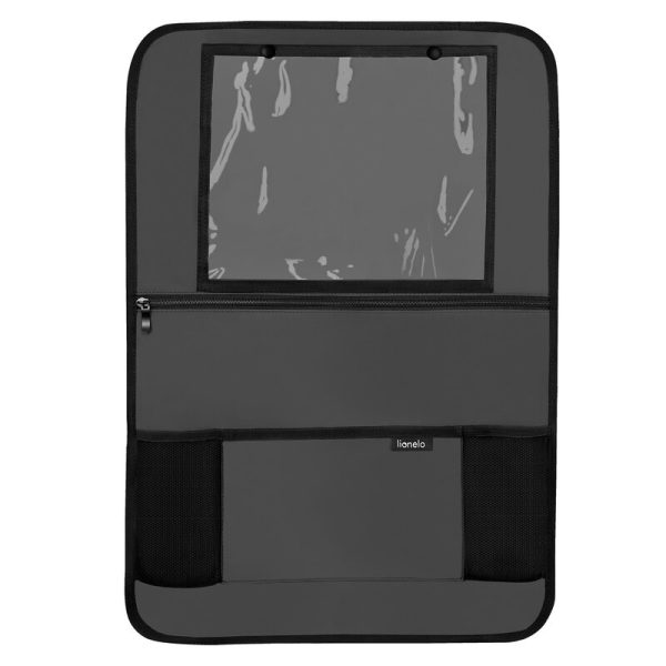 organizator-auto-lionelo-cu-5-buzunare-de-diferite-dimensiuni-cu-buzunar-pentru-tableta-montare-cu-clema-piele-ecologica-impermeabila-gri-3232290-4.jpeg Organizator auto, Lionelo, Cu 5 buzunare de diferite dimensiuni, Cu buzunar pentru tableta, Montare cu clema, Piele ecologica, Impermeabila, Gri