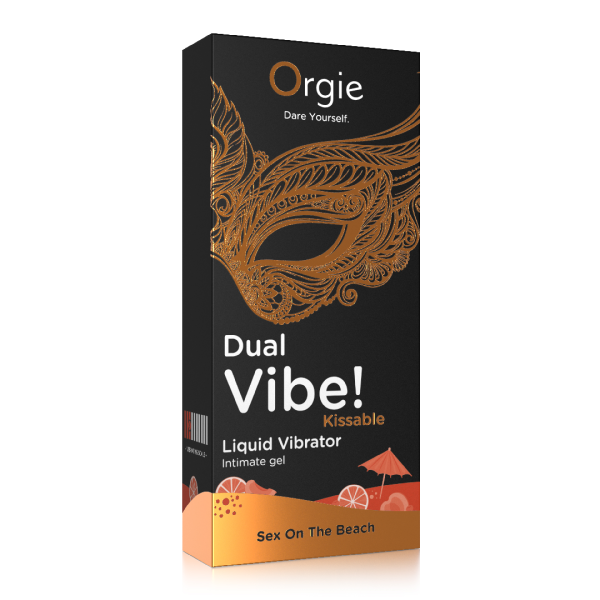 orgie-dual-vibe-gel-masaj-intim-sex-on-the-beach.png Gel intim pe baza de apa, Sex-On-The-Beach Cocktail, 15 ml, Orgie