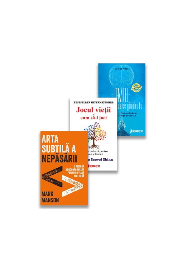 Pachet Arta Subtila a vietii perfecte. Set 3 carti