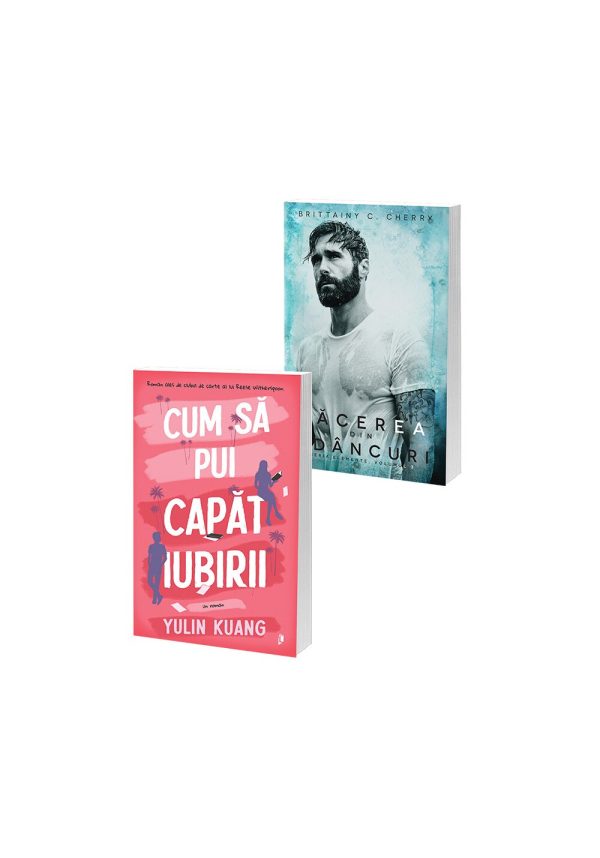 Pachet Cum sa pui capat iubirii + Tacerea din adancuri. Set 2 carti