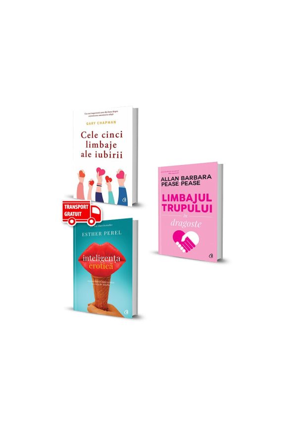 Pachet Limbajele Iubirii. Set 3 carti