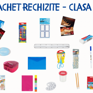 Pachet necesar rechizite Clasa a II-a ,   Set complet pentru elevi, 29 articole
