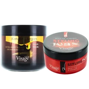 pachet-visage-masca-de-par-si-ceara-de-par-matte.webp PROMO Visage Masca de par 500 ml Keratin&Argan + Visage Ceara de par 150 ml Matte
