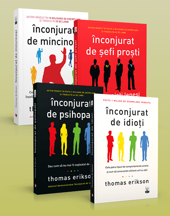 Pachet Serie de autor Inconjurat de... -Thomas Erikson