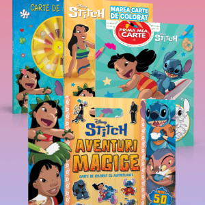 Pachet Coloreaza cu Stitch