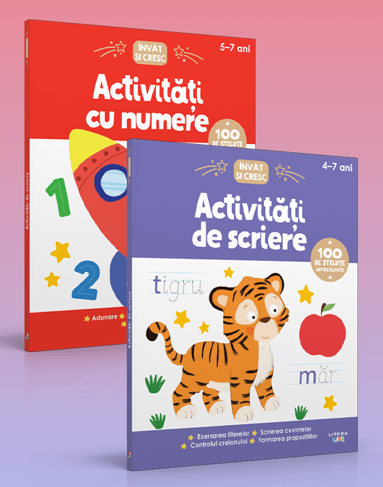 Pachet Invat si cresc (2 carti)