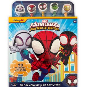 Marvel. Paienjenelul si prietenii lui uimitori. Set de colorat si de activitati