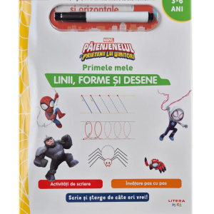 Marvel. Paienjenelul si prietenii lui uimitori. Primele mele linii, forme si desene