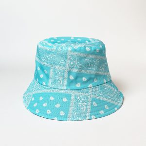 palarie-unisex-cu-doua-fete-paisley-bleu-si-negru-693442.jpg Palarie tip bucket unisex cu doua fete, paisley bleu si negru
