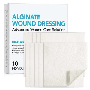 pansament-steril-cu-alginat-de-calciu-pentru-plagi-exudative-10-x-10-cm-set-10-buc-copie-127891.jpg Pansament Steril din Fibre de Alge Marine cu Alginat de Calciu 10x10 cm, Gelificare si Absorbtie Ridicata, 10 buc