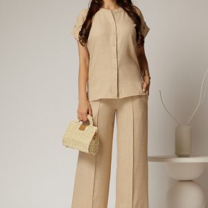 pantaloni-dy-fashion-bej-cu-croi-lejer-din-material-vaporos-1482601-1159426-4.jpeg Pantaloni DY Fashion bej cu croi lejer din material vaporos