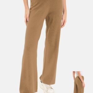 pantaloni-largi-si-drepti-casual-din-tricotaj-fin-verde-inchis-copie-89525019072069.jpg Pantaloni largi si drepti, casual, din tricotaj fin, camel