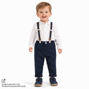 pantaloni-lungi-bebelusi-chicco-bretele-albastru_57595_4_17719157516773.jpg Pantaloni lungi bebelusi Chicco, bretele, Albastru inchis, 00494-69MFCO