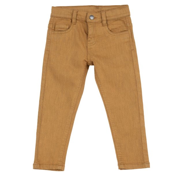 Pantaloni lungi copii Chicco, Maro deschis, 08885-65MC