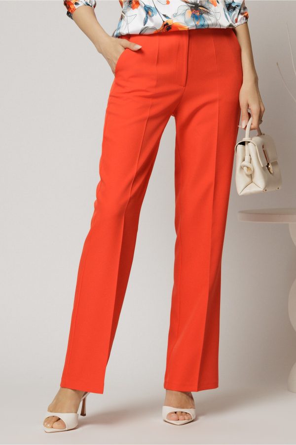 pantaloni-oranj-cu-croi-drept-si-buzunare-1456792-1148440-4.jpeg Pantaloni oranj cu croi drept si buzunare