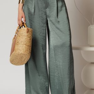 pantaloni-palazzo-kaki-din-satin-1468156-1155103-4.jpeg Pantaloni palazzo kaki din satin
