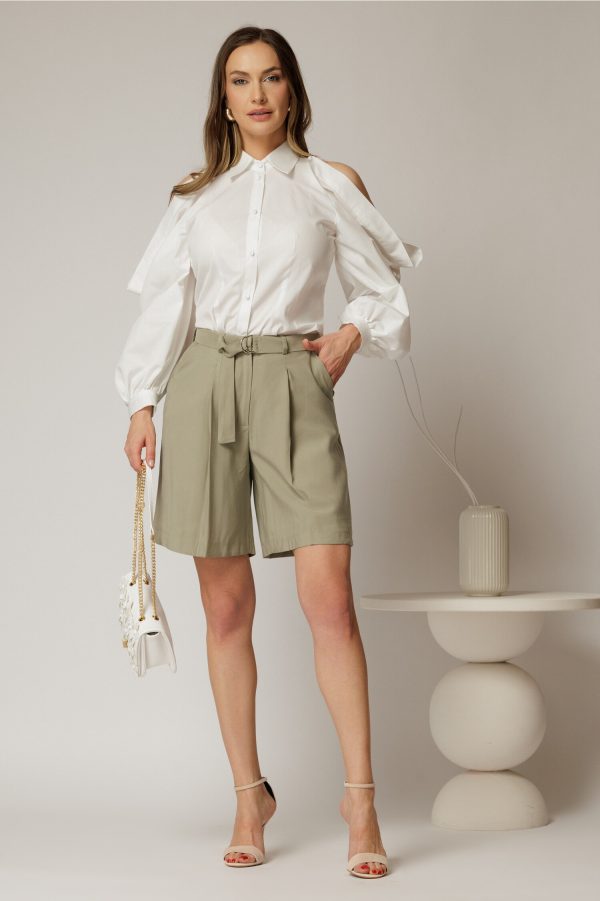 pantaloni-scurti-kaki-din-tencel-cu-cordon-in-talie-1458076-1150609-4.jpeg Pantaloni scurti kaki din tencel cu cordon in talie