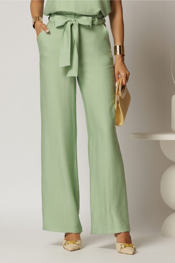 pantaloni-verde-fistic-din-rayon-cu-croi-lejer-si-cordon-in-talie-1476055-1157548-4.jpeg Pantaloni verde fistic din rayon cu croi lejer si cordon in talie