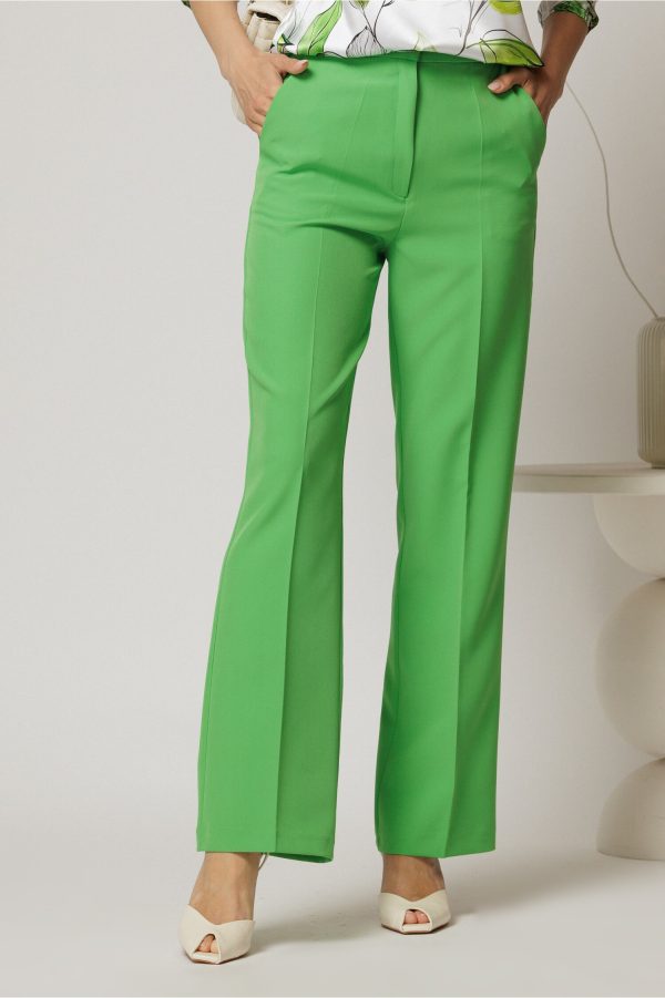 pantaloni-verzi-cu-croi-drept-si-buzunare-1457797-1149853-4.jpeg Pantaloni verzi cu croi drept si buzunare