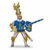 papo-figurina-cavaler-crin-albastru-1.jpg Papo Figurina Cavaler Crin Albastru