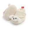 papuci-bebe-4.jpeg Papucei Bebelusi Curly Alb - 12-18 luni