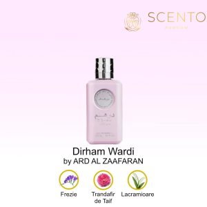 Parfum arabesc Dirham Wardi, Ard Al Zaafaran, apa de parfum 100 ml, femei - Original Dubai