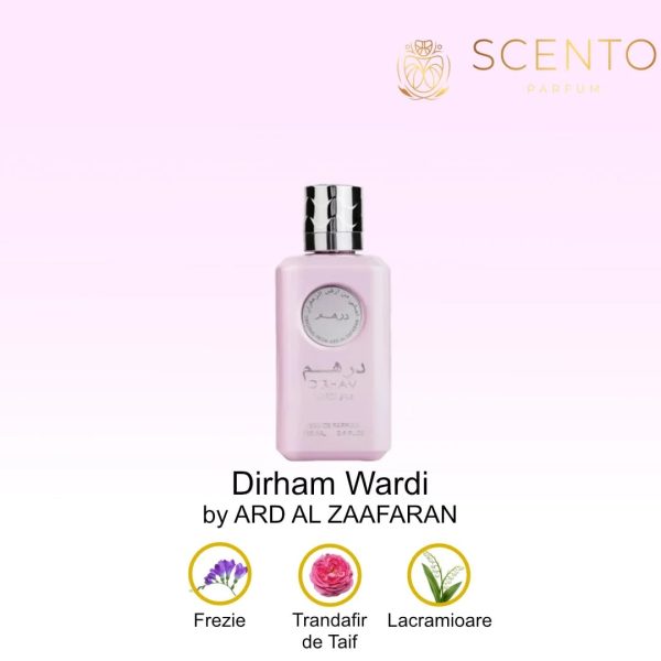 parfum-arabesc-dirham-wardi-ard-al-zaafaran-apa-de-parfum-100-ml-femei1582128.jpg Parfum arabesc Dirham Wardi, Ard Al Zaafaran, apa de parfum 100 ml, femei - Original Dubai