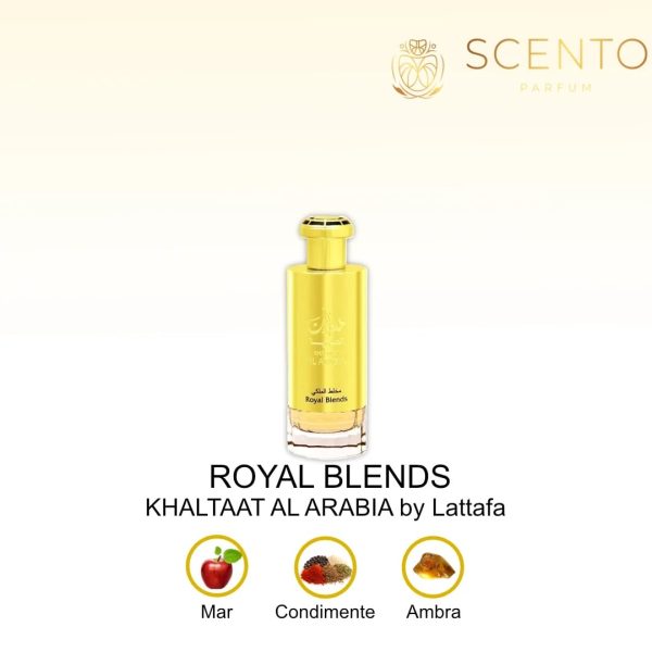 Parfum arabesc Lattafa Khaltaat Al Arabia Royal Blends, apa de parfum 100ml, unisex - Original Dubai