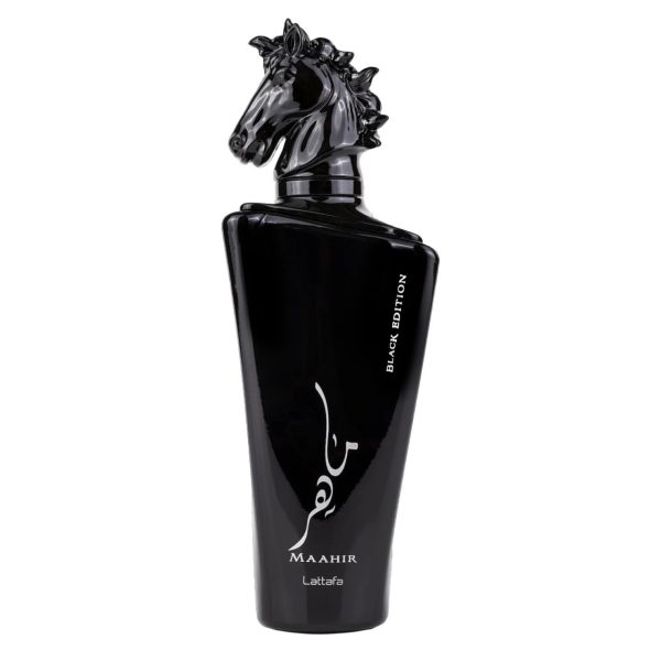 Parfum arabesc Maahir Black Edition, Lattafa, apa de parfum 100 ml, barbat - Original Dubai