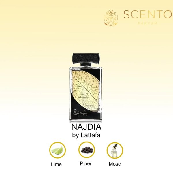 Parfum bărbătesc Lattafa NAJDIA 100 ml - Original Dubai