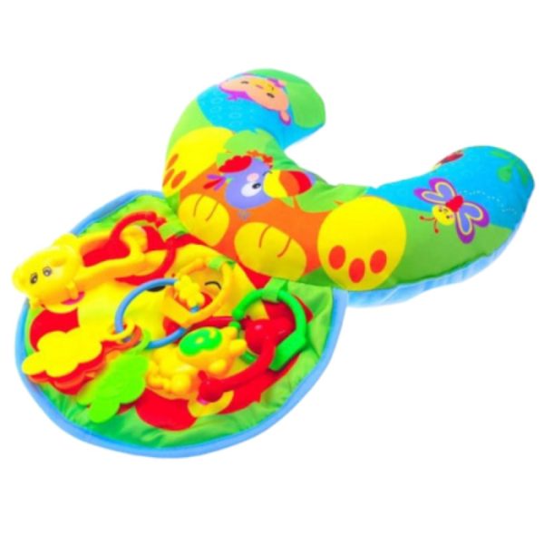 perna-cu-activitati-pentru-bebelusi-verde-359993.jpg Perna cu Activitati Pentru Bebelusi Verde